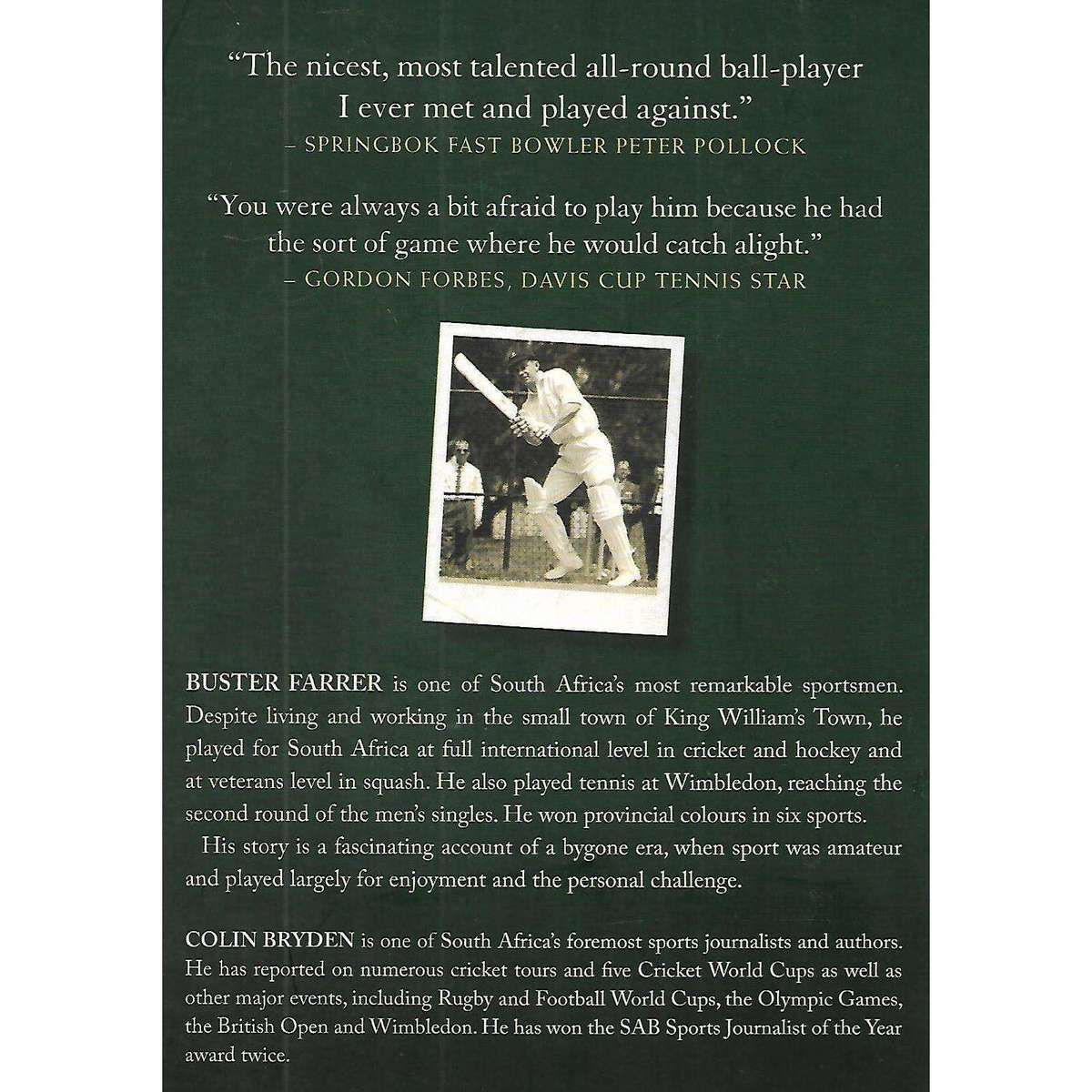 All-Rounder: The Buster Farrer Story | Colin Bryden