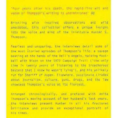 Ancient Gonzo Wisdom: Interviews with Hunter S. Thompson | Hunter S. Thompson