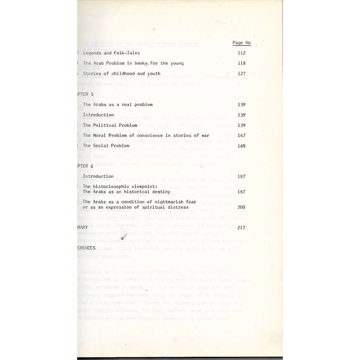 Arabs in Israeli Hebrew Literature Since World War 2 | B. Friedman