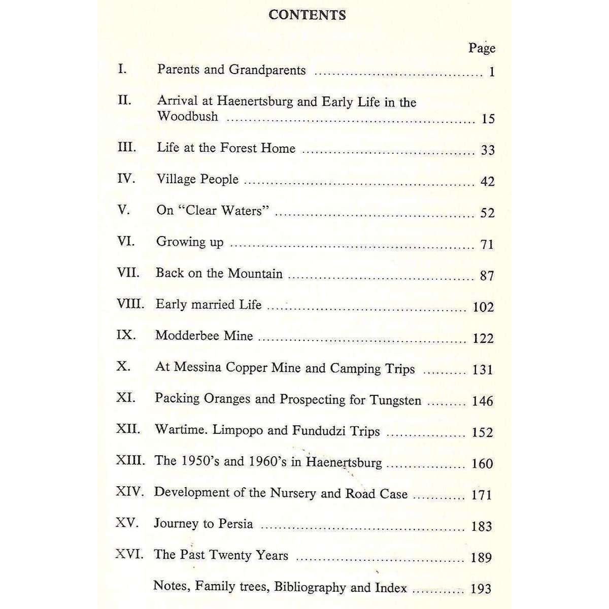 Between Woodbush and Wolkberg: Googoo Thompson's Story | B. Wongtschowski