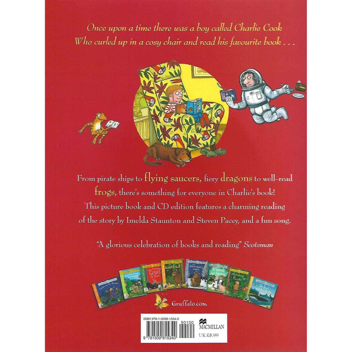 Charlie Cook's Favourite Book: Picture Book and CD | Julia Donaldson and Axel Scheffler