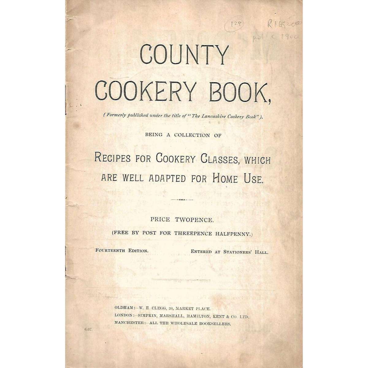 County Cookery Book