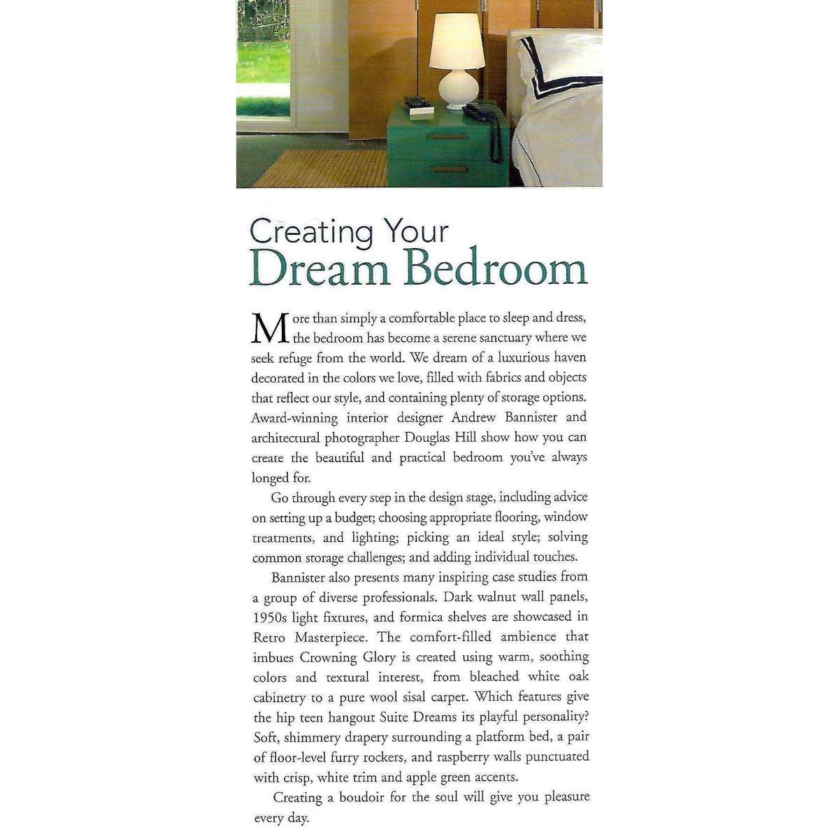 Creating Your Dream Bedroom: How to Plan & Style the Perfect Space | Andrew Bannister