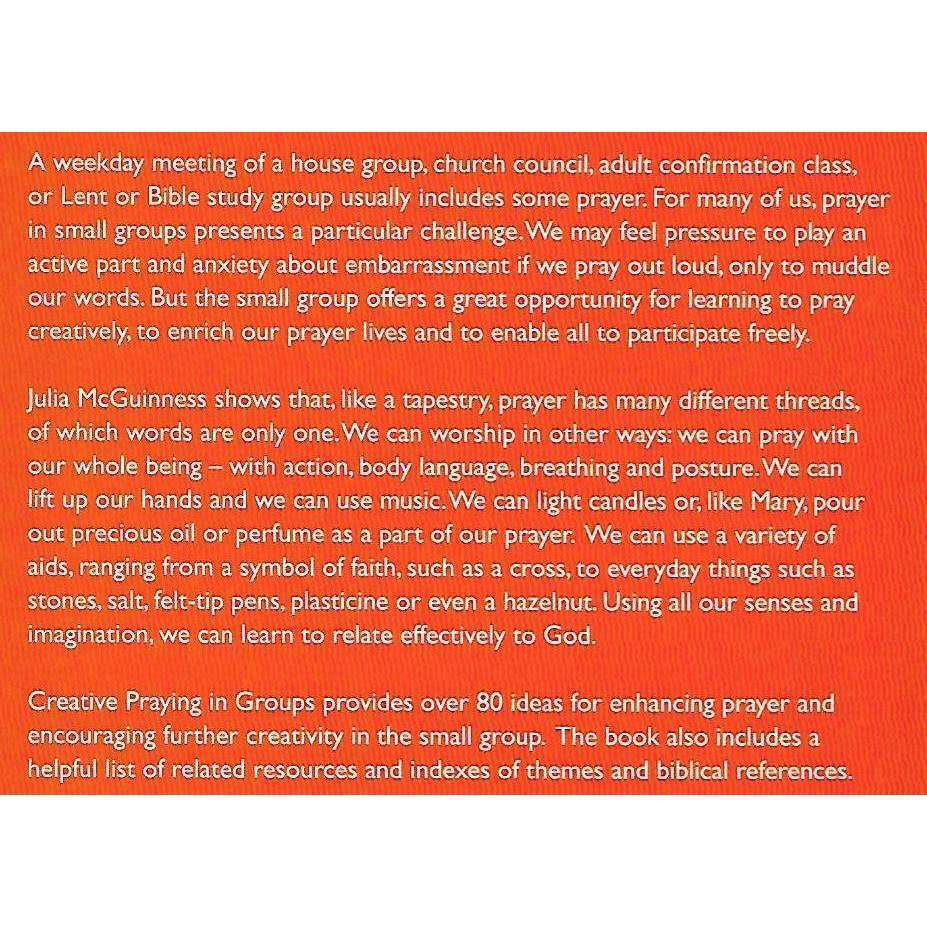 Creative Praying in Groups | Julia McGuinness