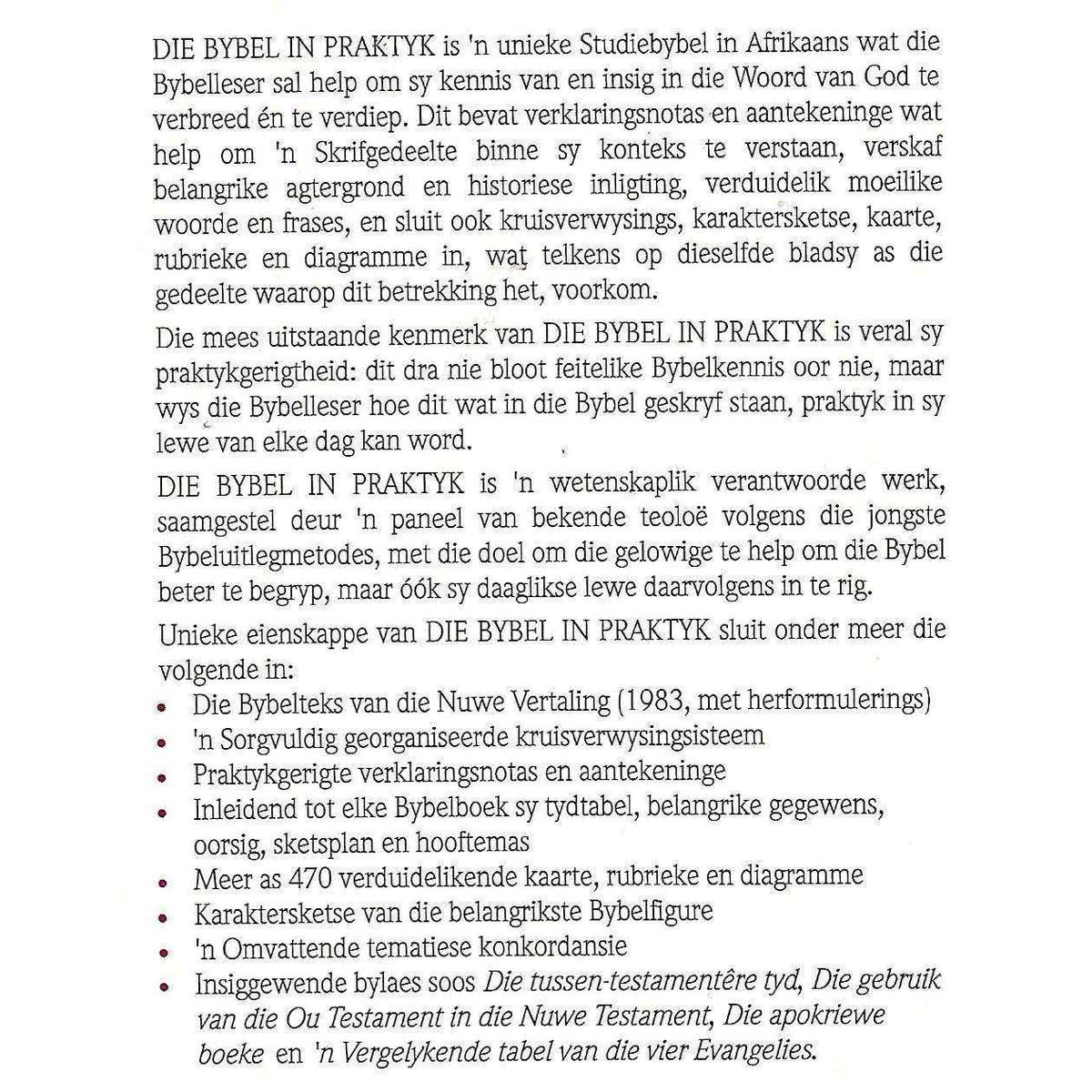 Die Bybel in Praktyk | Wil Vosloo & Fika J. van Rensburg (Eds.)