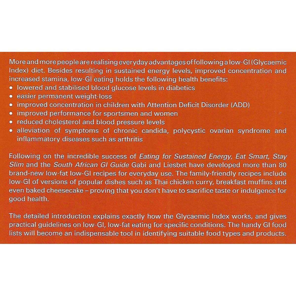 Eating for Sustained Energy 2 | Gabi Steenkamp & Liesbet Delport