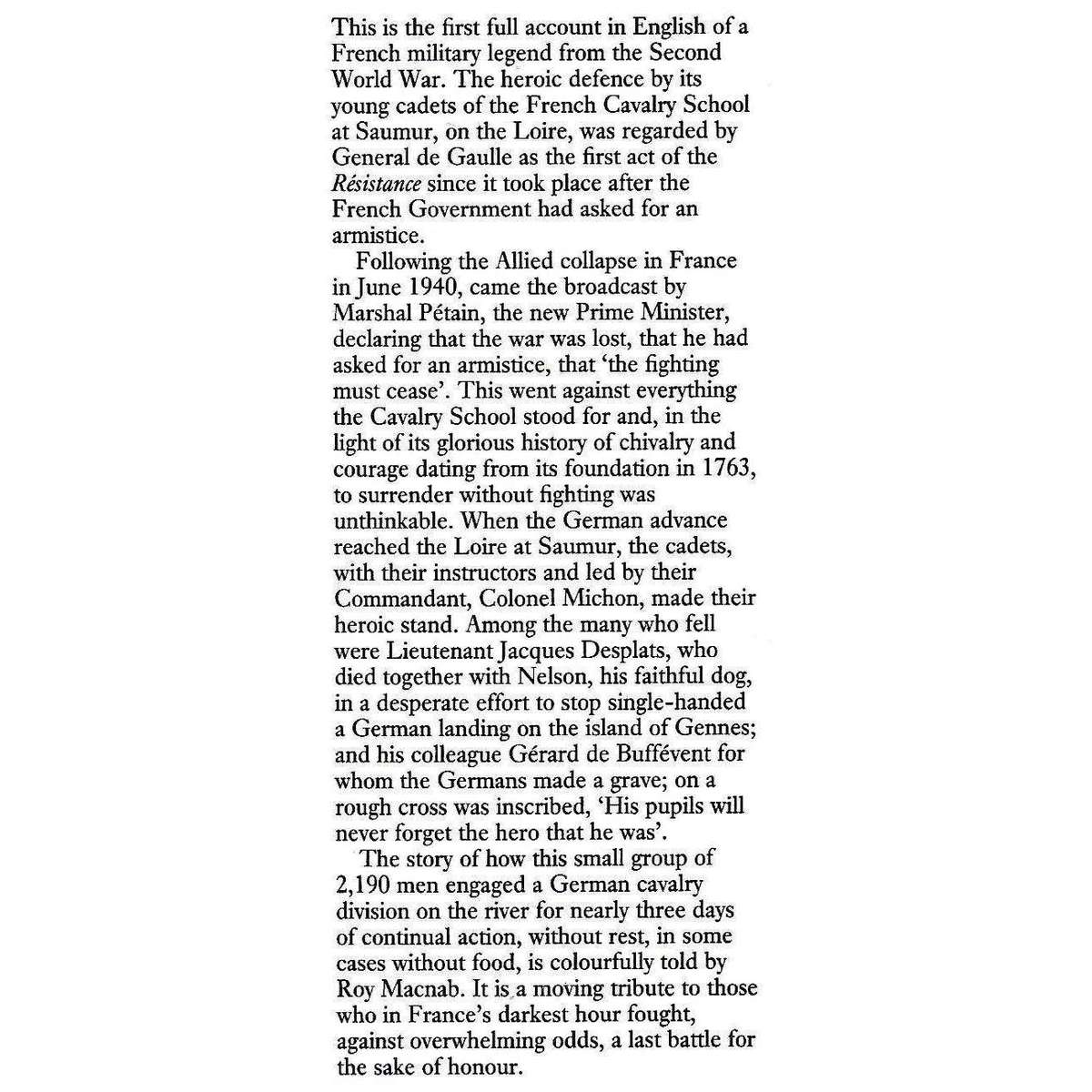 For Honour Alone: The Cadets of Saumur in the Defence of the Cavalry School, France, June 1940 | ...