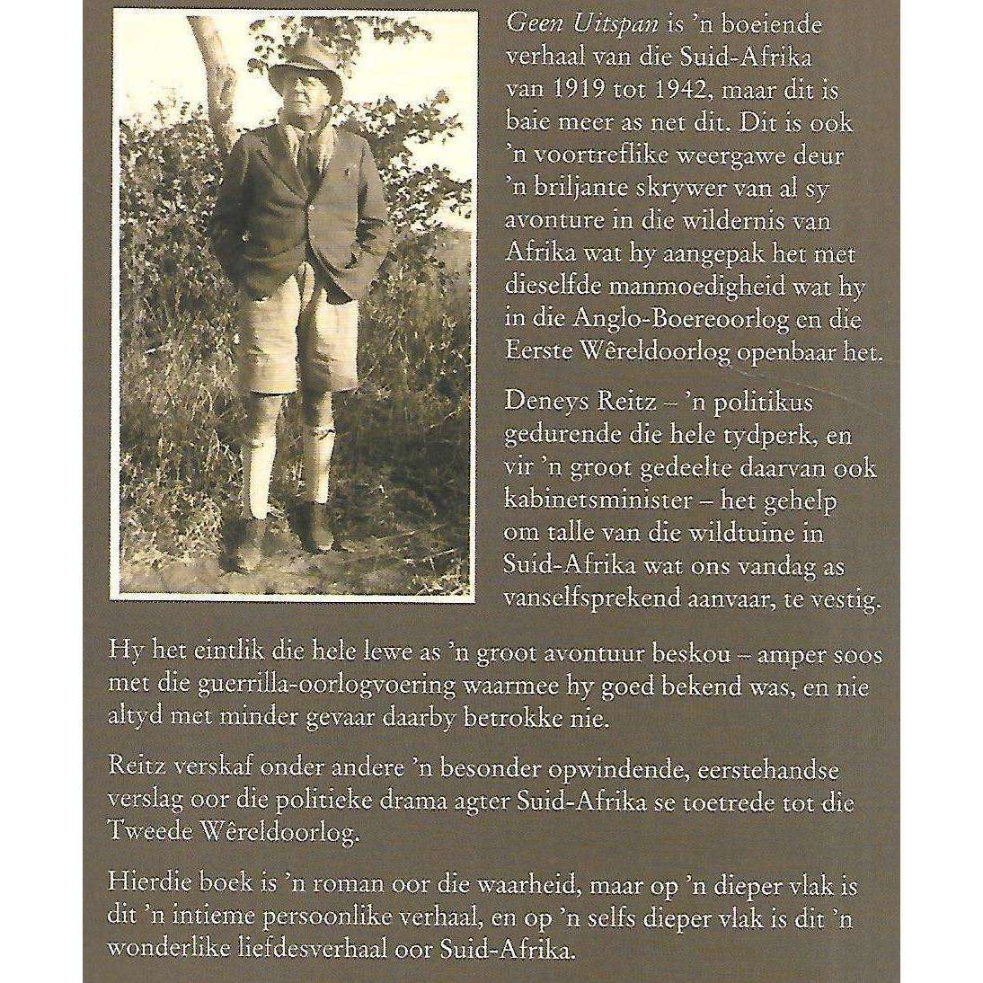 Geen Uitspan (Afrikaans) | Deneys Reitz