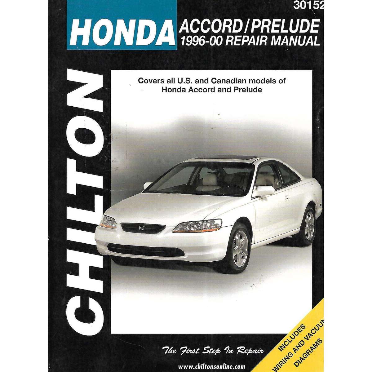 Honda Accord/Prelude 1996-00 Repair Manual