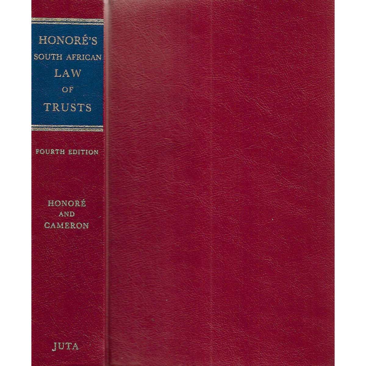 Honore's South African Law of Trusts | Tony Honore & Edwin Cameron
