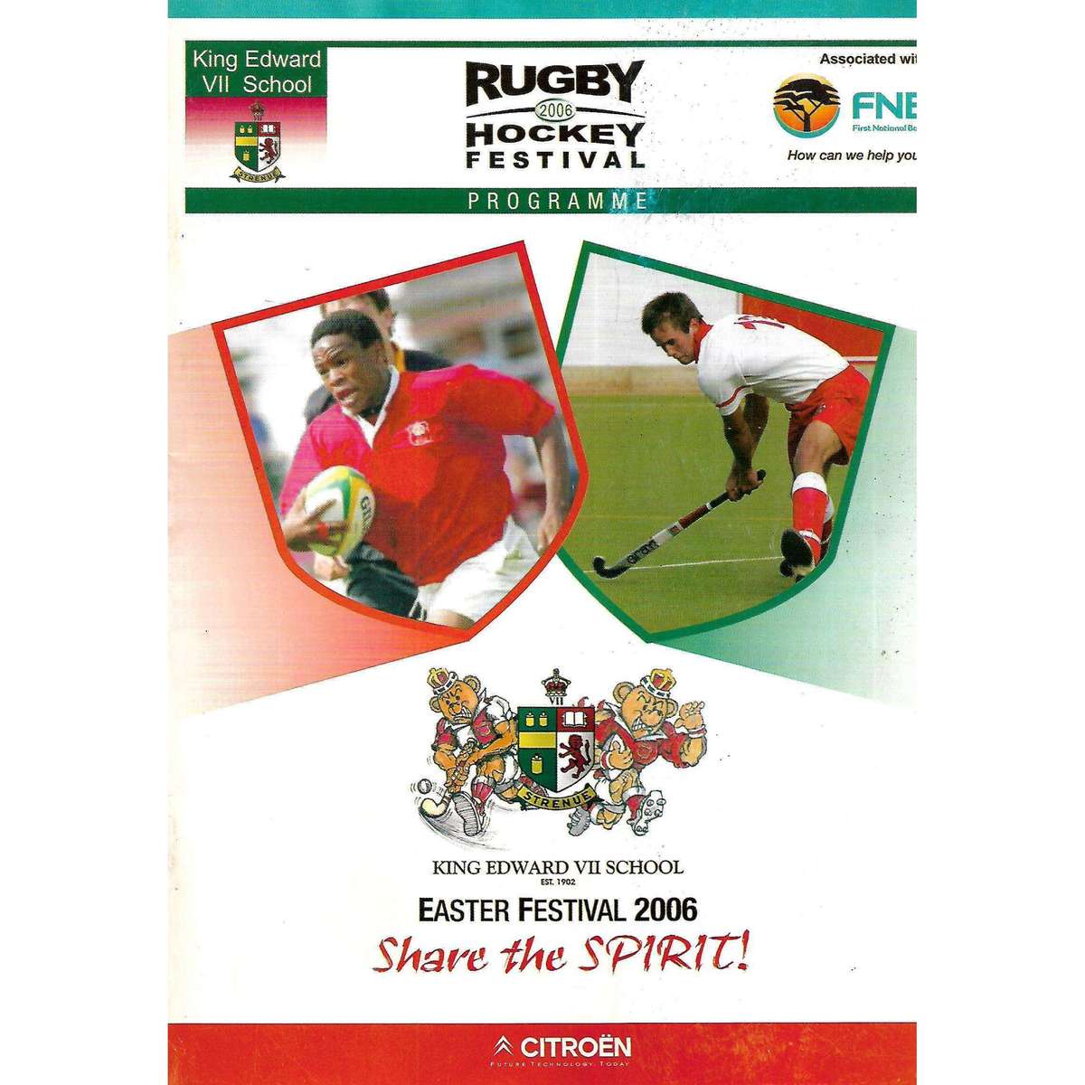 King Edward VII School Rugby and Hockey Festival Programme 2006