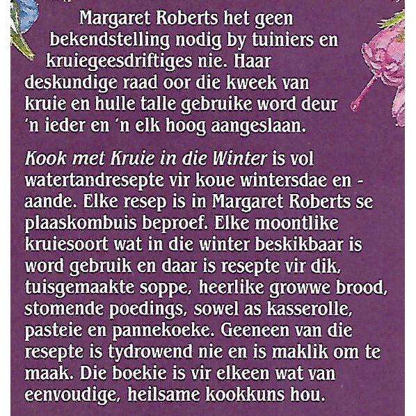 Kook Met Kruie in die Winter | Margaret Roberts