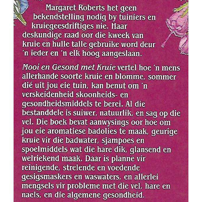 Mooi en Gesond met Kruie | Margaret Roberts