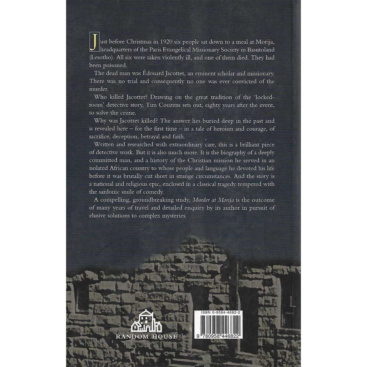 Murder at Morija (Inscribed by Author) | Tim Couzens