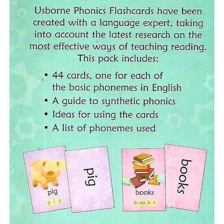 Phonics Flashcards (Supports Synthetic Phonics Learning)