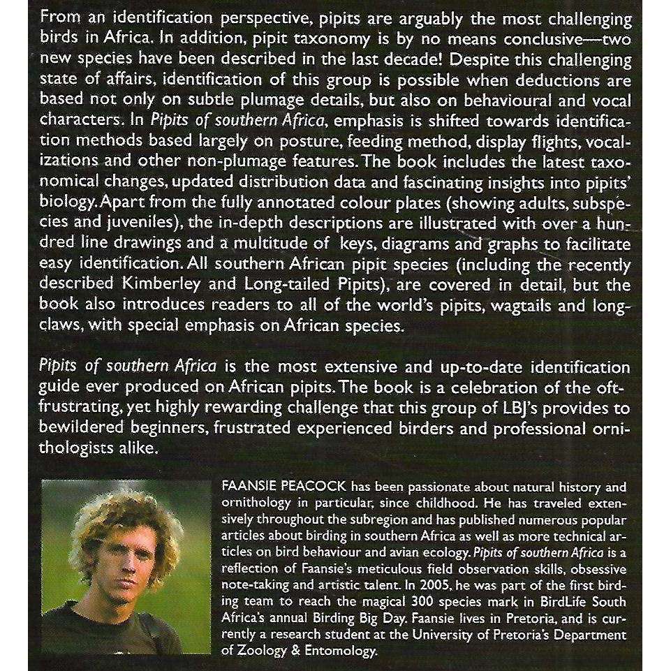 Pipits of Southern Africa: The Complete Guide to Africa's Ultimate LBJ's (Signed by Author) | Faa...