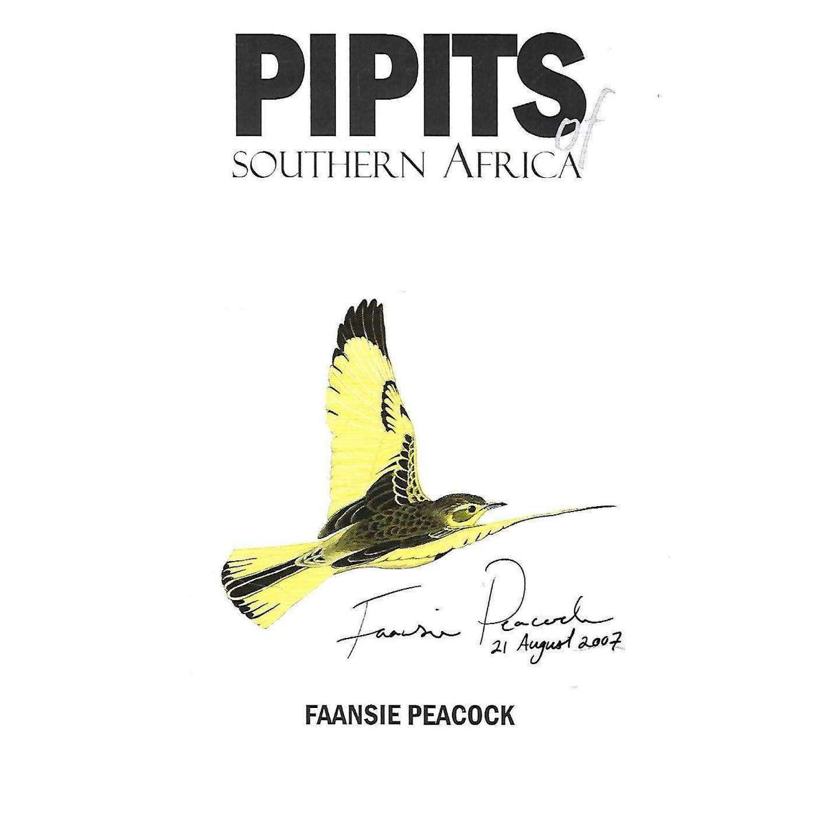 Pipits of Southern Africa: The Complete Guide to Africa's Ultimate LBJ's (Signed by Author) | Faa...
