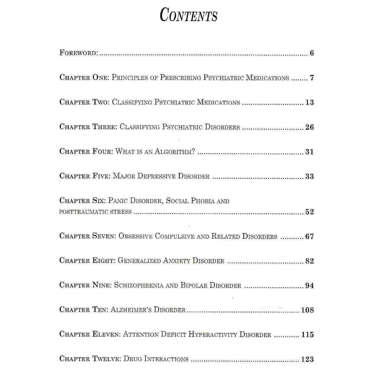 Psychiatric Medication in Primary Care: Algorithms and Guidelines | Dan J. Stein, et al.