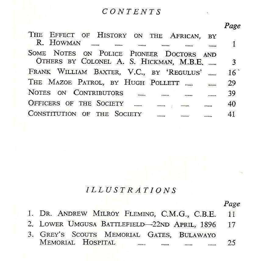 Rhodesiana (No. 2, 1957)