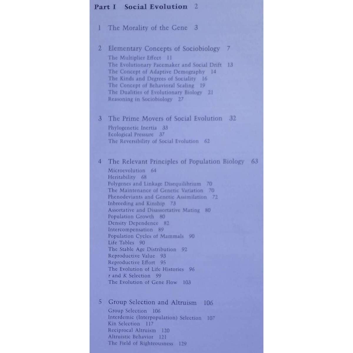 Sociobiology: The New Synthesis | Edward O. Wilson