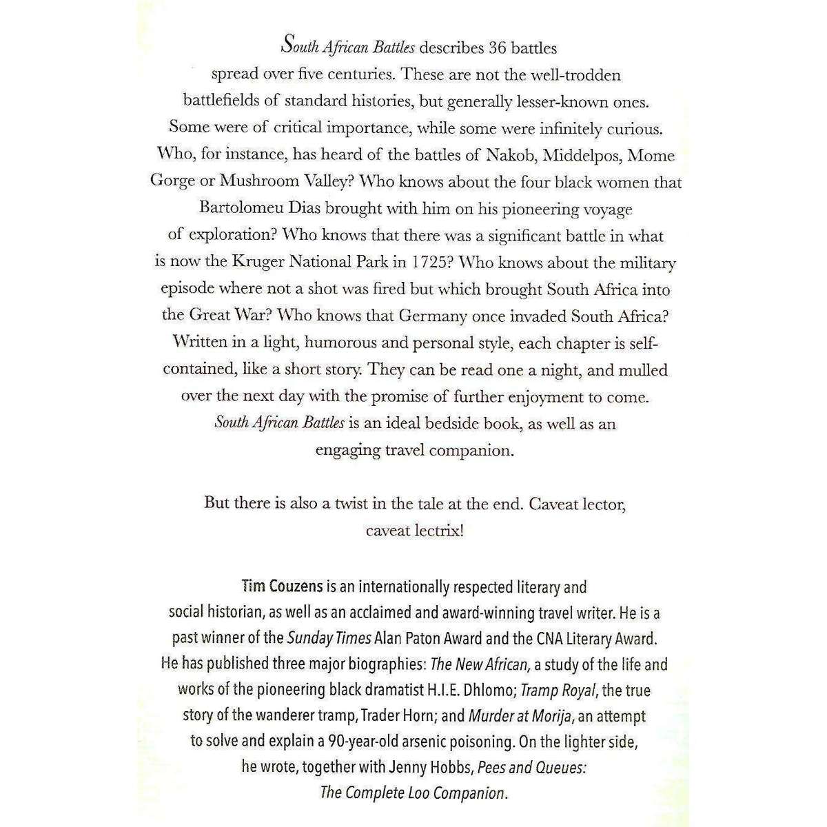 South African Battles | Tim Couzens