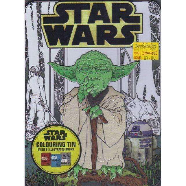 Star Wars Colouring Tin: With 3 Illustrated Books