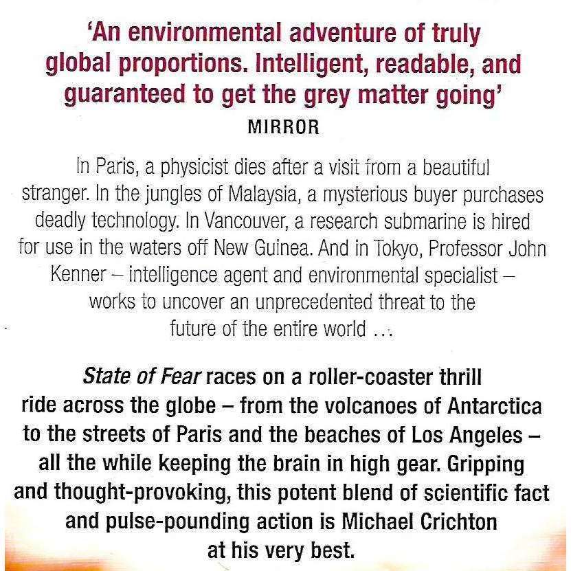 State of Fear | Michael Chrichton