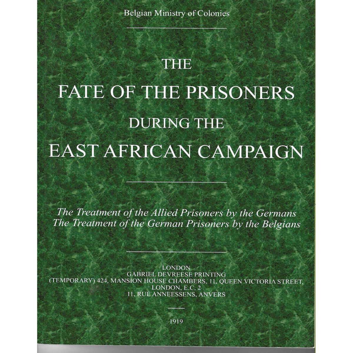 The Fate of the Prisoners During the East African Campaign |  Timothy Hoffelder