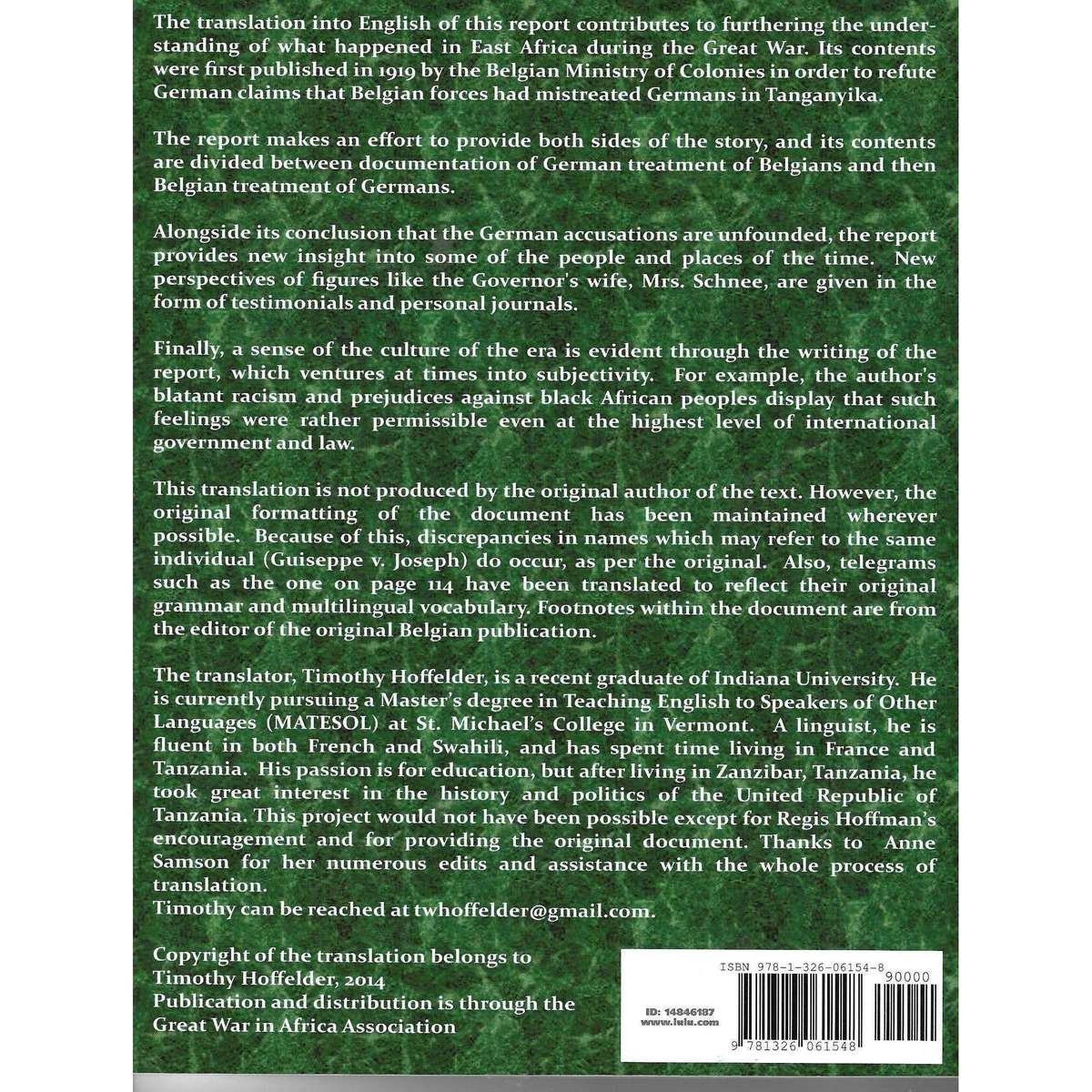 The Fate of the Prisoners During the East African Campaign |  Timothy Hoffelder