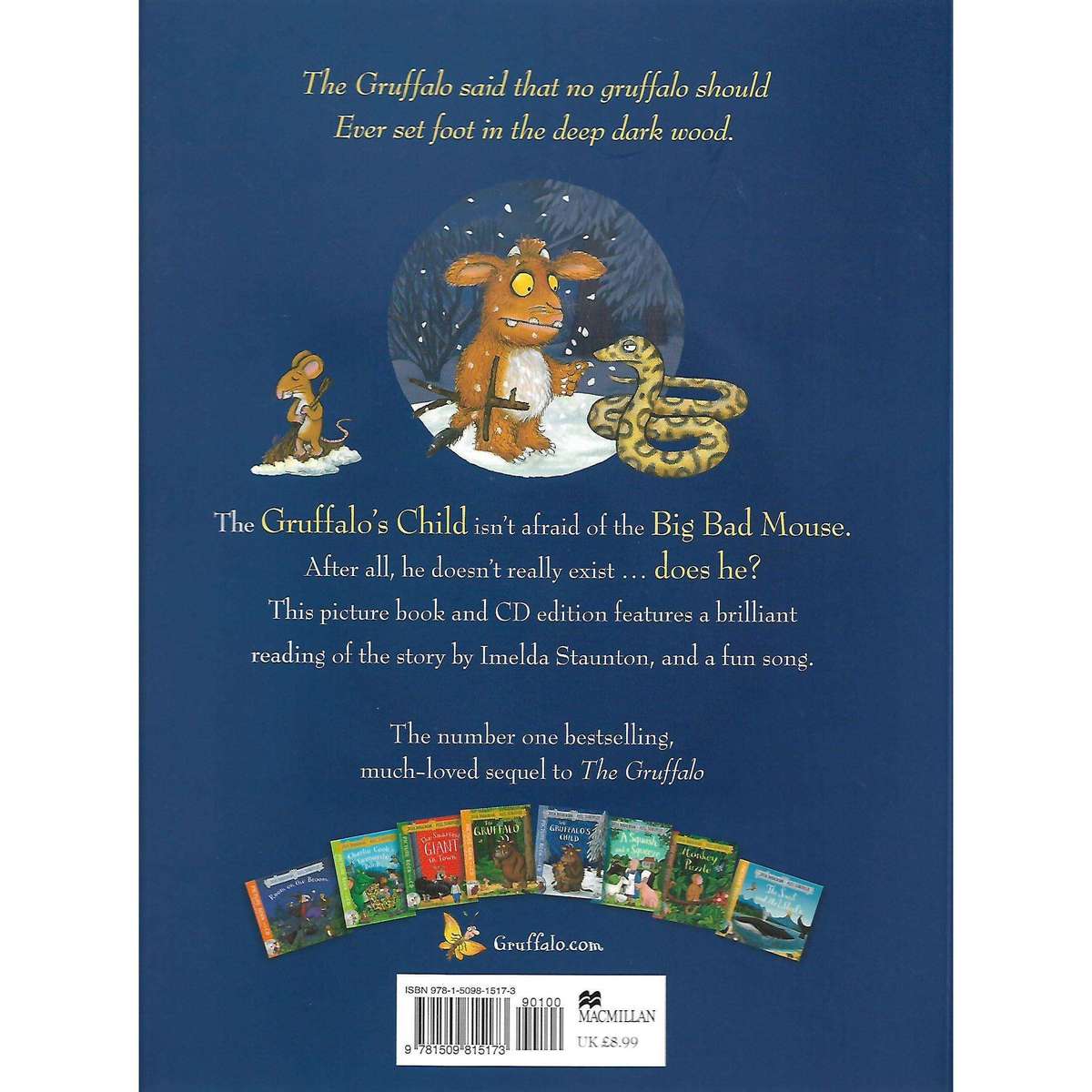 The Gruffalo's Child: Picture Book and CD | Julia Donaldson and Axel Scheffler