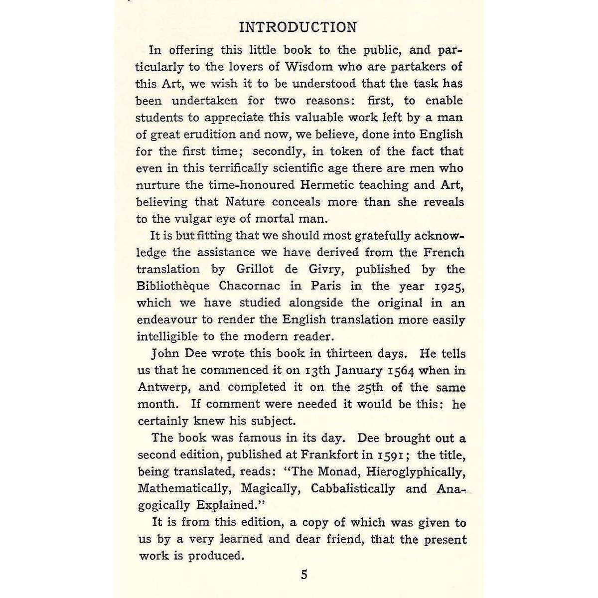 The Hieroglyphic Monad | Dr. John Dee