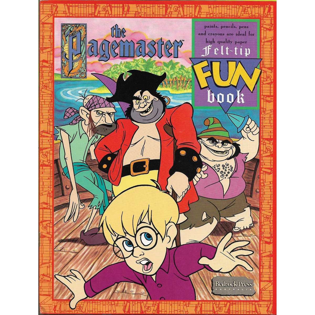 The Pagemaster Felt-Tip Funbook (Colouring Book)