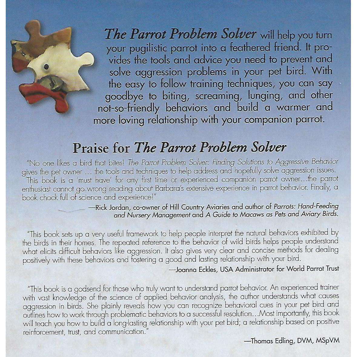 The Parrot Problem Solver: Finding Solutions to Agressive Behaviour | Barbara Heidenreich
