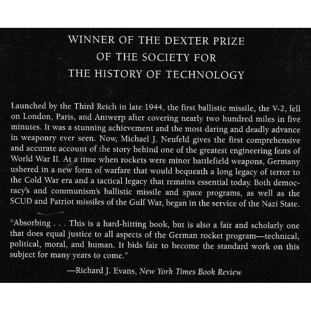 The Rocket and the Reich: Peenemunde and the Coming of the Ballistic Missle Era | Michael J. Neufeld