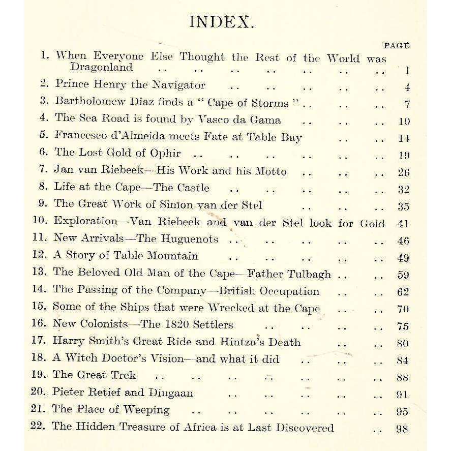 True Tales from South African History | Iris Vaughan