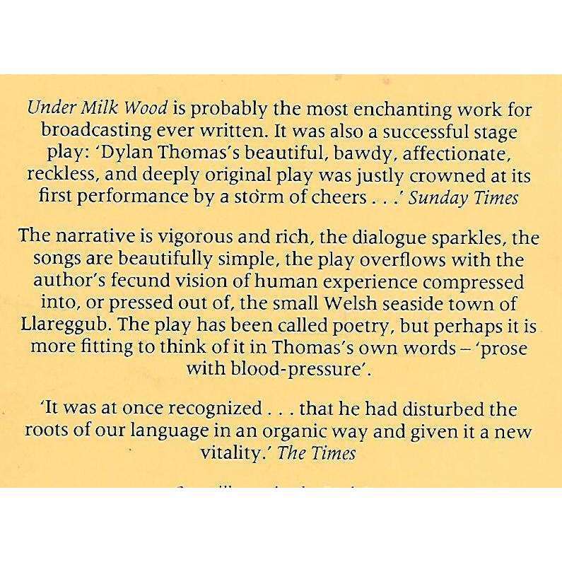 Under Milk Wood | Dylan Thomas