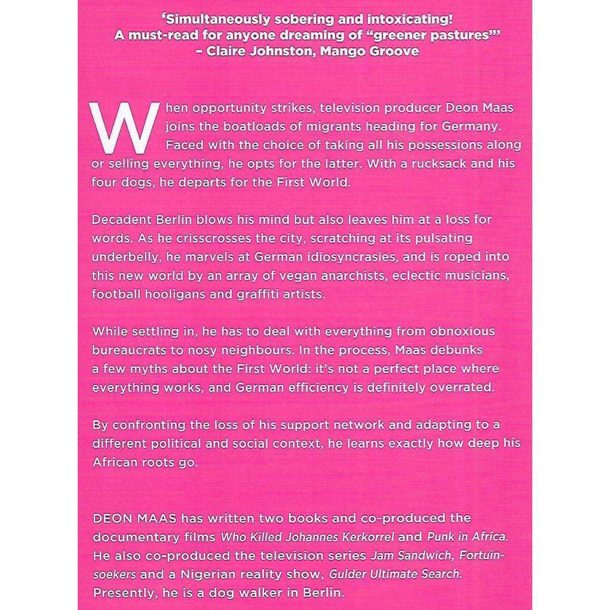 Witboy in Berlin: Adventures in the First World | Deon Maas