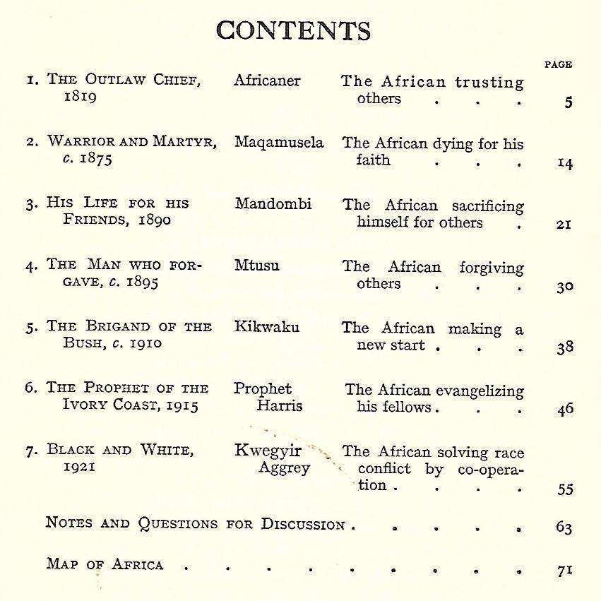 Yarns on Men of Africa | A. M. Chirgwin