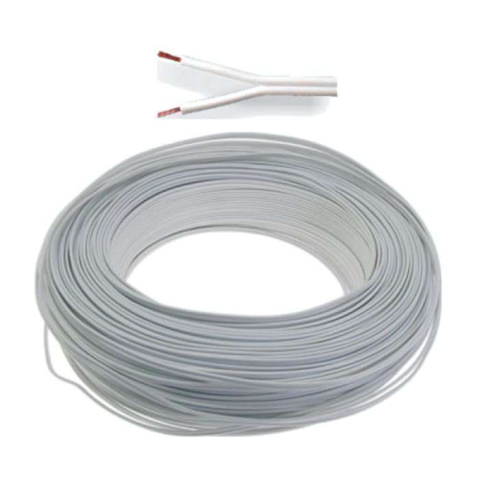 Ripcord SABS 51574-Speaker wire - 0.5 x 25m White Speaker Wire
