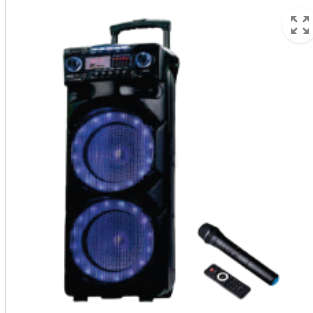 JVC TROLLEY SPEAKER WITH TWS & WIRELESS MIC 1600W XS-N5120PBC