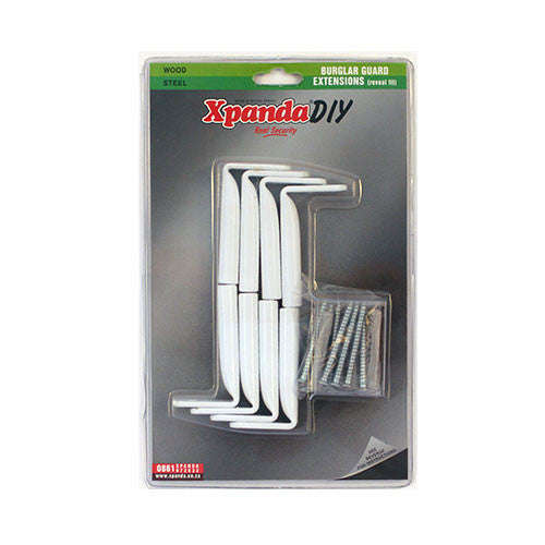 Xpanda Burglar Bar Reveal Fix Extensions - White (8)