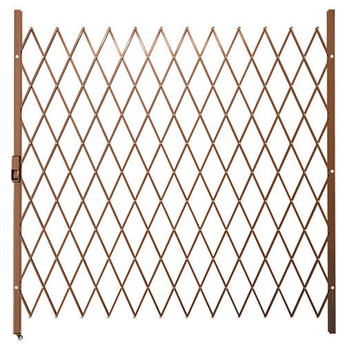 Xpanda Saftidor H Slamlock Security Gate 2000x1950mm - Matt Bronze