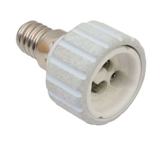 E14 to GU10 Lamp Holder (Connector)