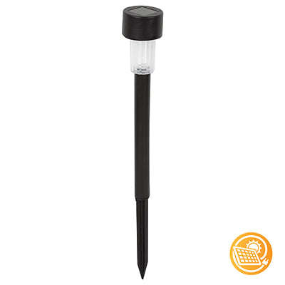 Plastic Solar Garden Spike Black