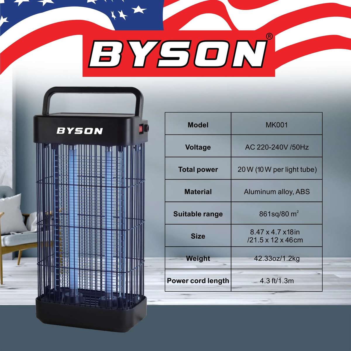 Byson Mosquito Killer Lamp