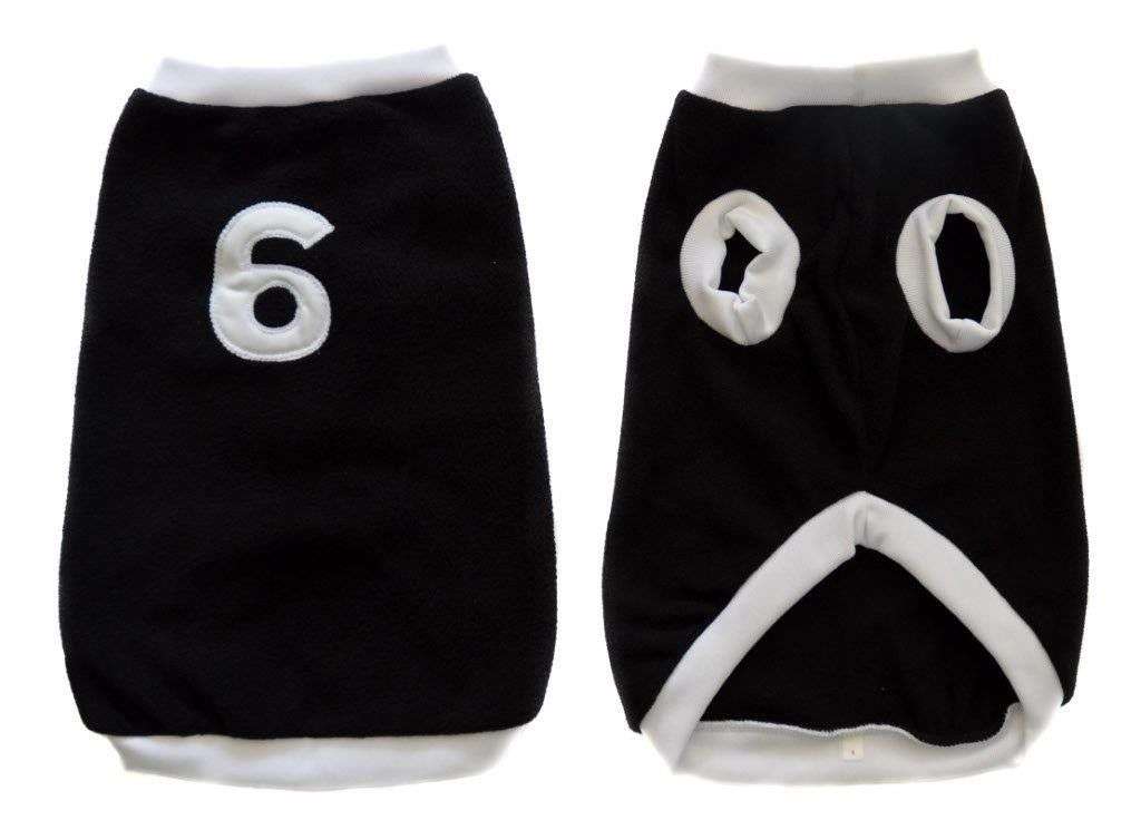Kunduchi Sporty Dog Jersey - #8 / Black