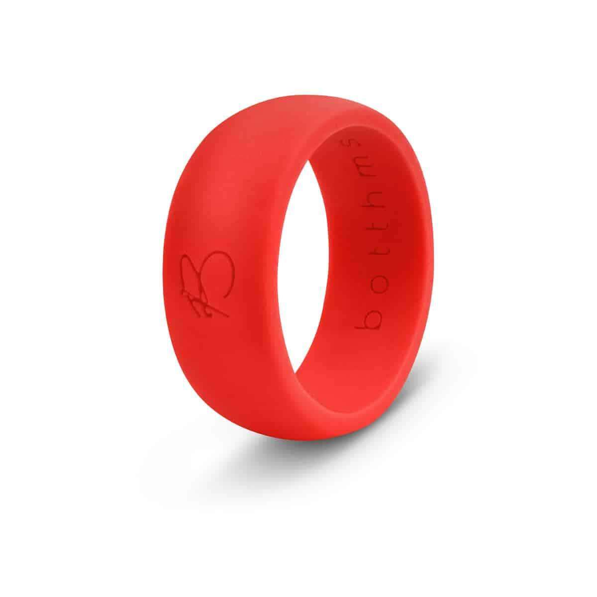 botthms Red Active Silicone Ring - 11