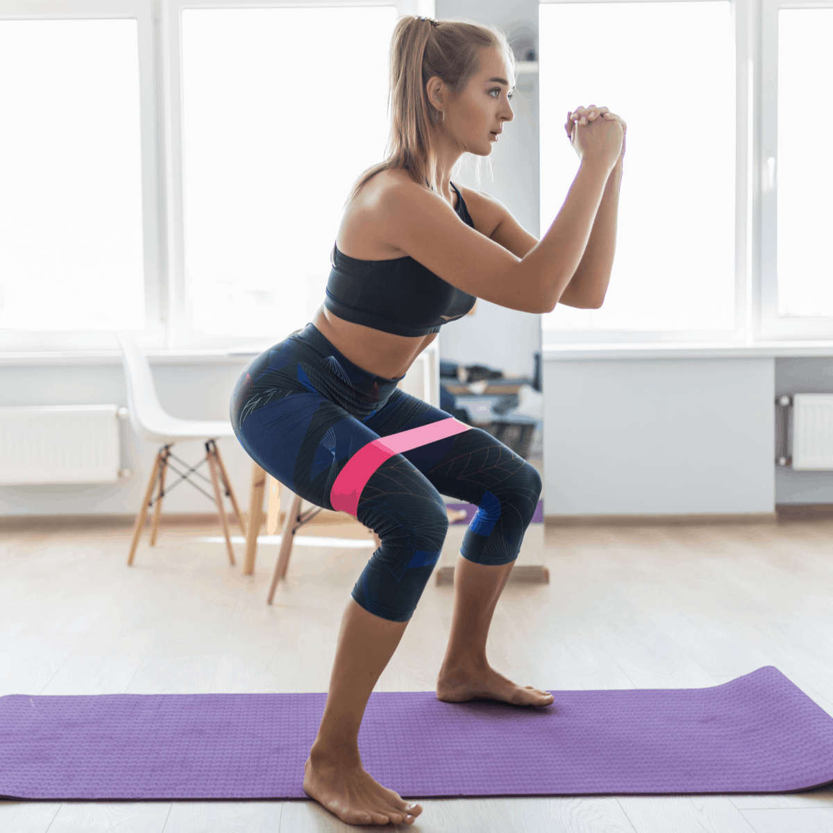 botthms Hip Resistance bands - Set of 5