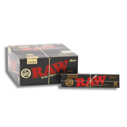 RAW PAPER - KING SIZE BLACK