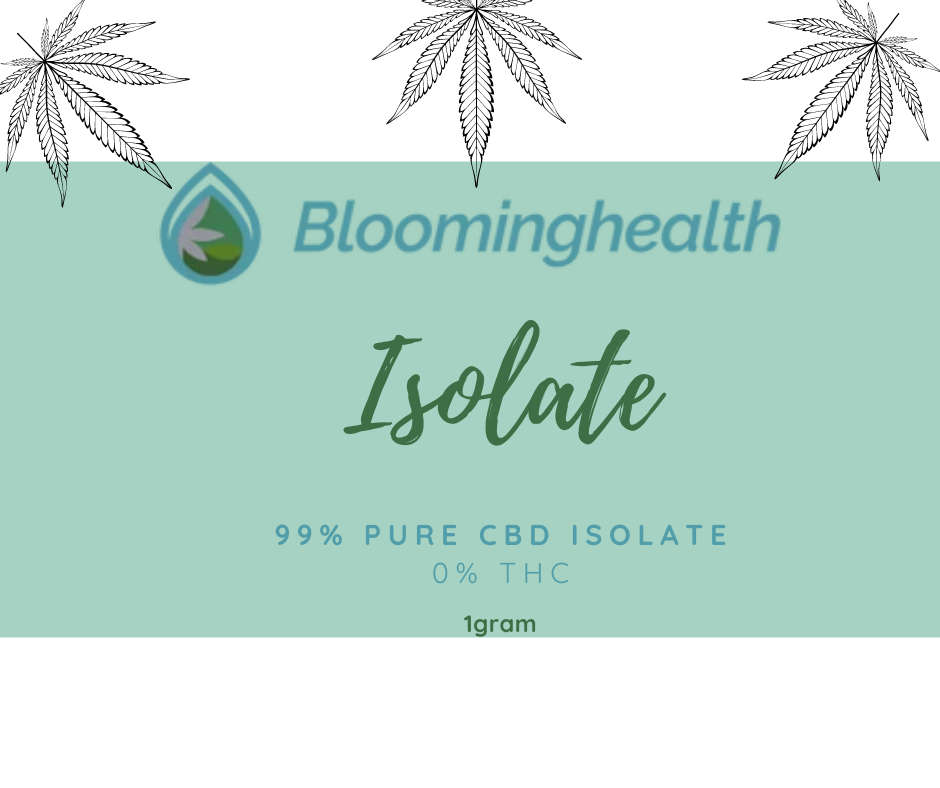 Blooming 99% Pure CBD Isolate 1g